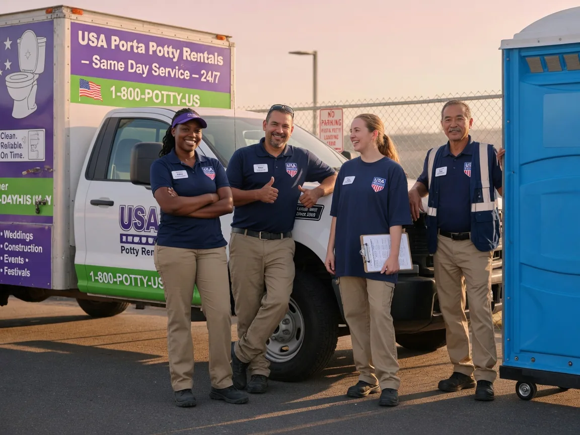 Porta Potty Rental company in Martinsville, IN