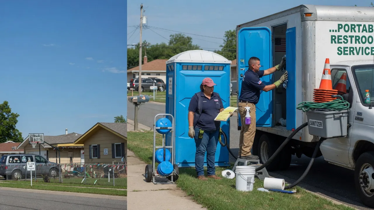 Portable Toilet Rental in Martinsville, IN near me